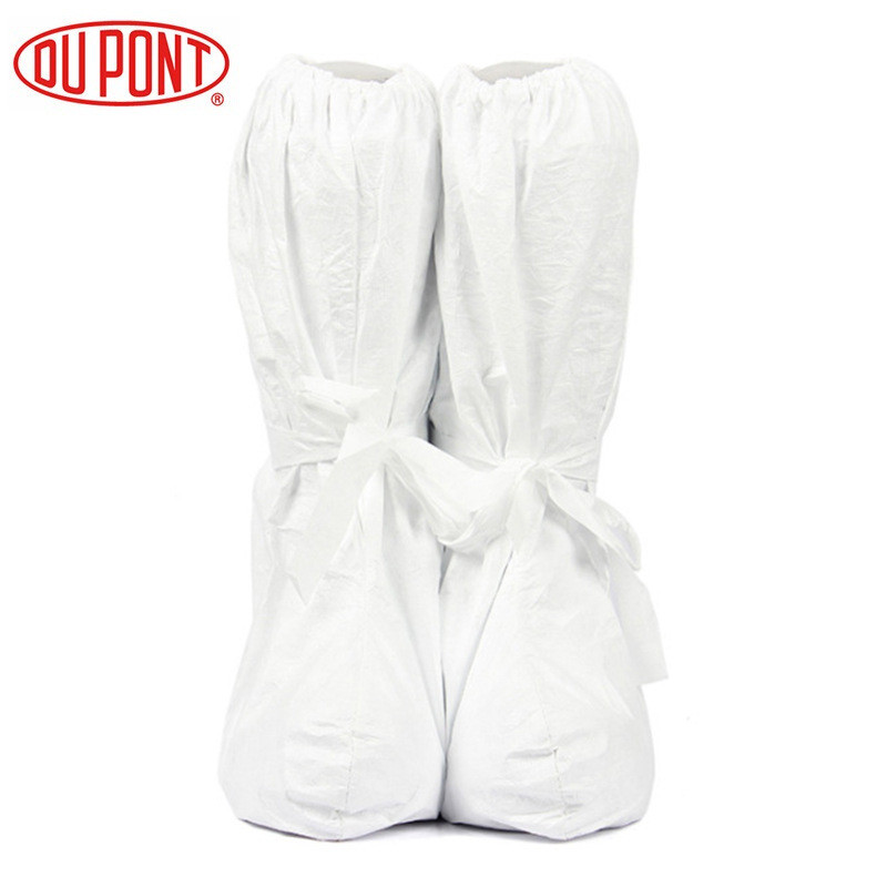 Dupont Dupont Dupont Boot Cover Tyvek Tyvek High-Top Shoe Cover Chống Thấm Nước Chống Hóa Chất Chống