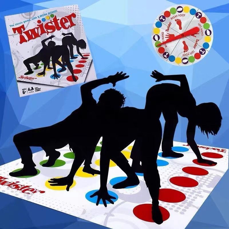 Bán Chạy Đường Đen Đảng Trò Chơi Lớn Body Twister Thảm Twister Cân Bằng Thảm Twister ling IZVB