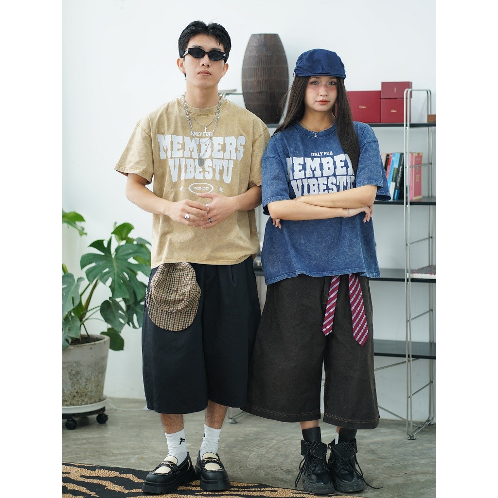Áo Thun Local Brand "Only Members" Áo Thun Boxy Form Rộng Unisex 250Gsm Cotton | BigBuy360 - bigbuy360.vn