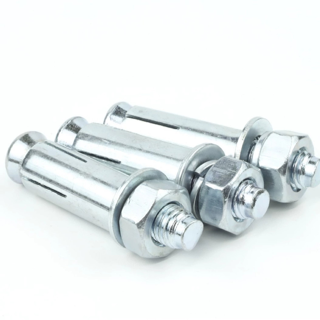 Bu lông mở rộng vít kẽm trắng xanh kéo M6 / M8 / M10 / M12