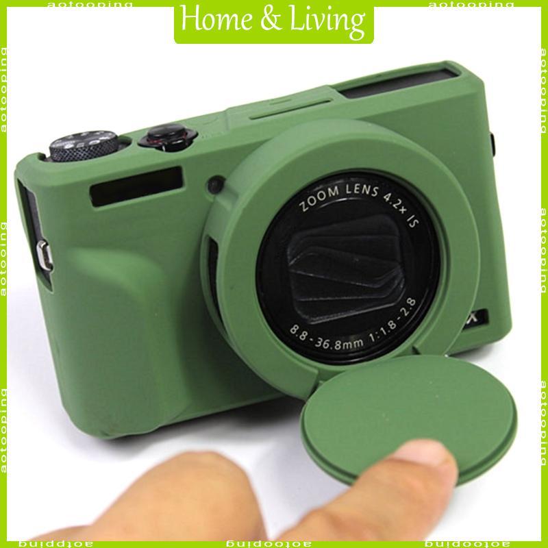 Vỏ bảo vệ silicon AOTO Vỏ bọc thân máy ảnh mềm cho G7X Mark 3 G7X III G7X3 Cao su silicon mềm bảo vệ