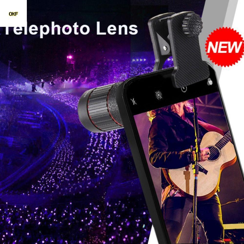 Ống kính điện thoại di động quang học OKF HD, Ống kính tele Ống kính điện thoại di động Zoom một mắt