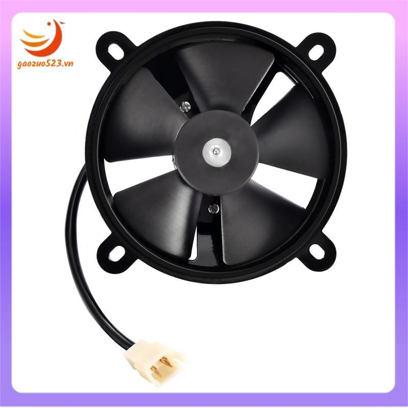 [gaozuo523.vn] Bộ tản nhiệt quạt làm mát xe máy cho ATV Quad Go Kart Motocross 200 250cc 12V DC Phụ 