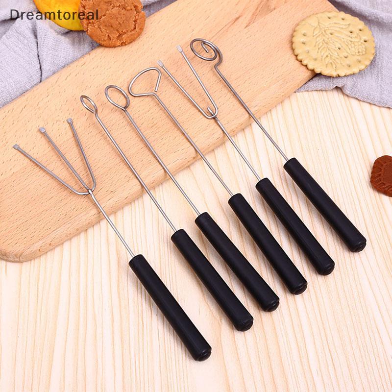 [DMT] 1 / 6 Cái Dụng Cụ Nhúng Sô Cô La DIY Kẹo Caker Fruit Fondate Decoating Fork Kit [giảm giá]