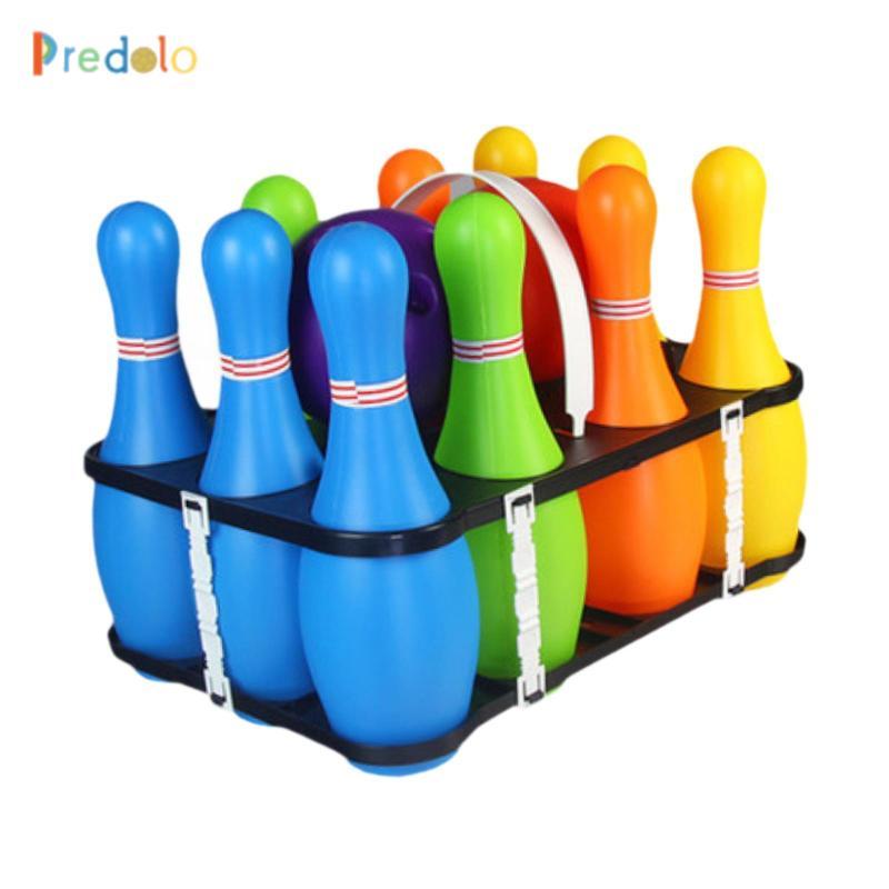 Bộ Bowling Trẻ Em predolo Đồ Chơi Bowling Vui Nhộn Cho Trẻ Em Quà Tặng Sinh Nhật Trẻ Em