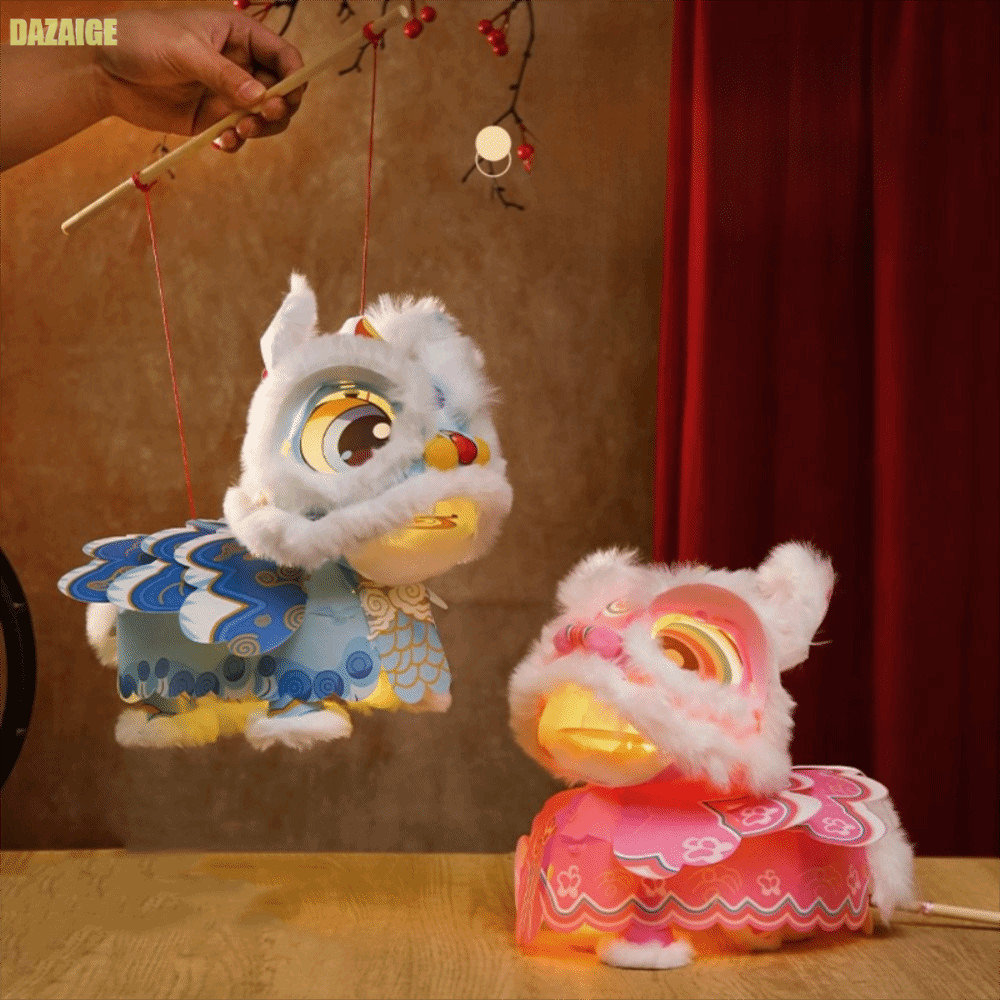 Đèn lồng múa sư tử DAZAIGE Handmade Funny Kids Craft