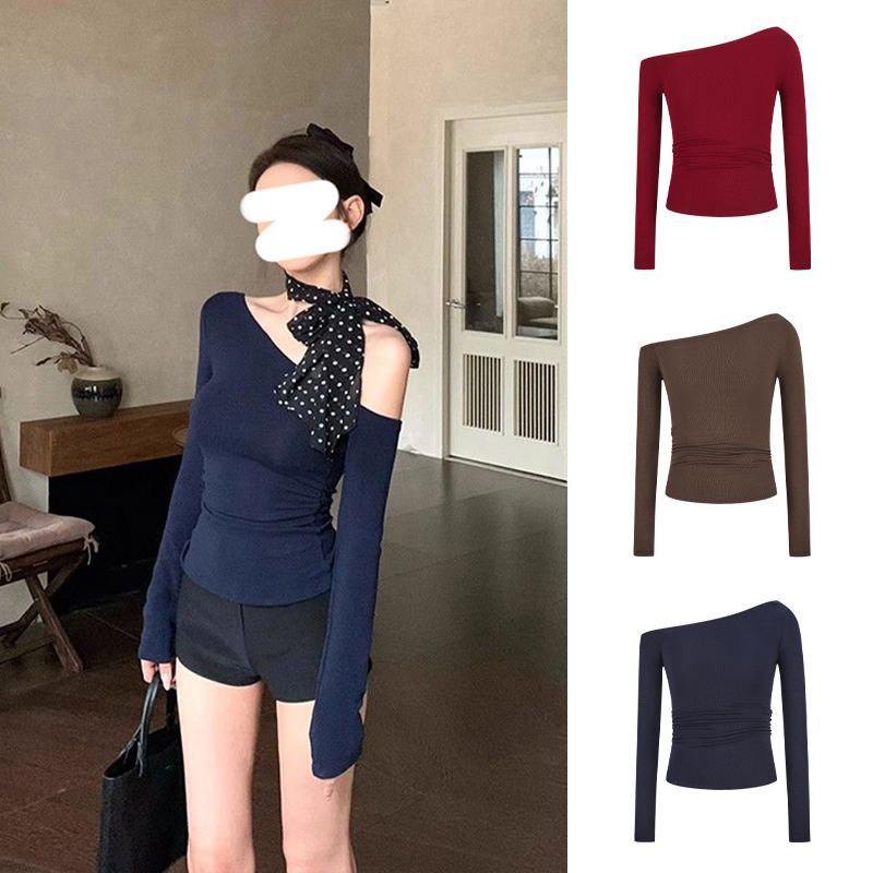 Áo Thun Nữ Moses Queen Phong Cách Hot Girl Vai Xiên, FormSlimFit