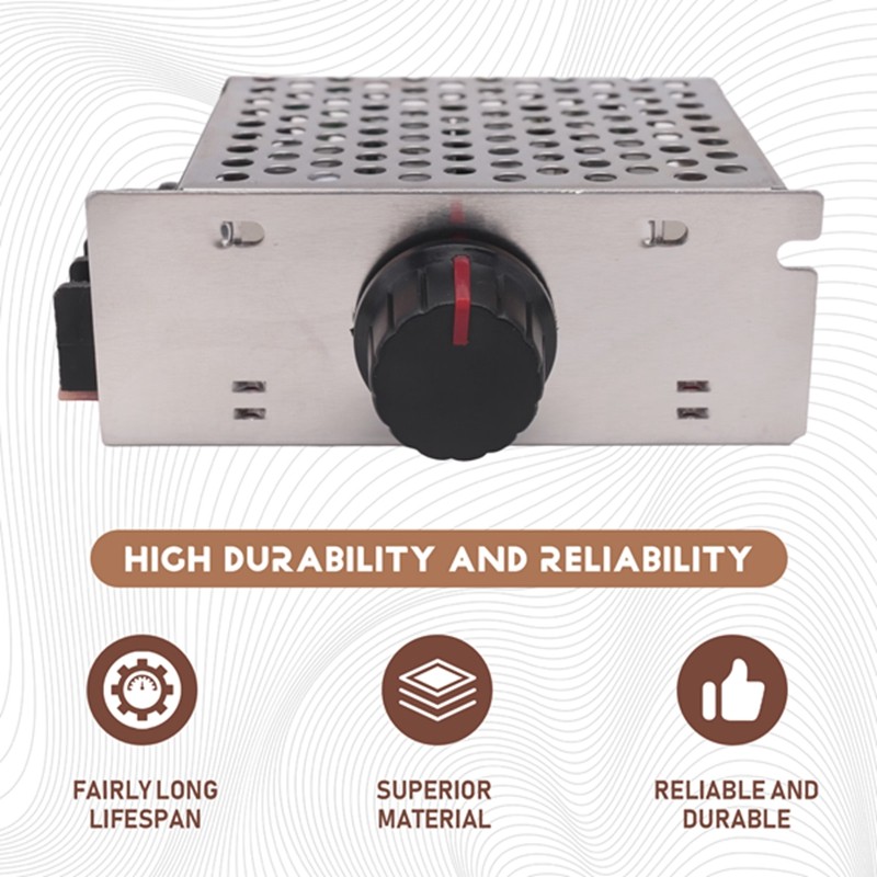7-70V 30A Bộ điều khiển tốc độ động cơ DC DC Điều khiển công tắc 12V 24V 36V 48V với cầu chì 30 Amp