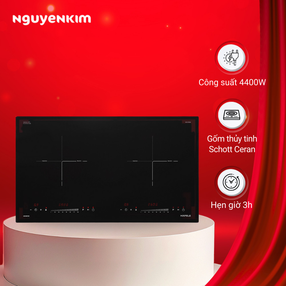 Bếp từ đôi Hafele HC-I2732A