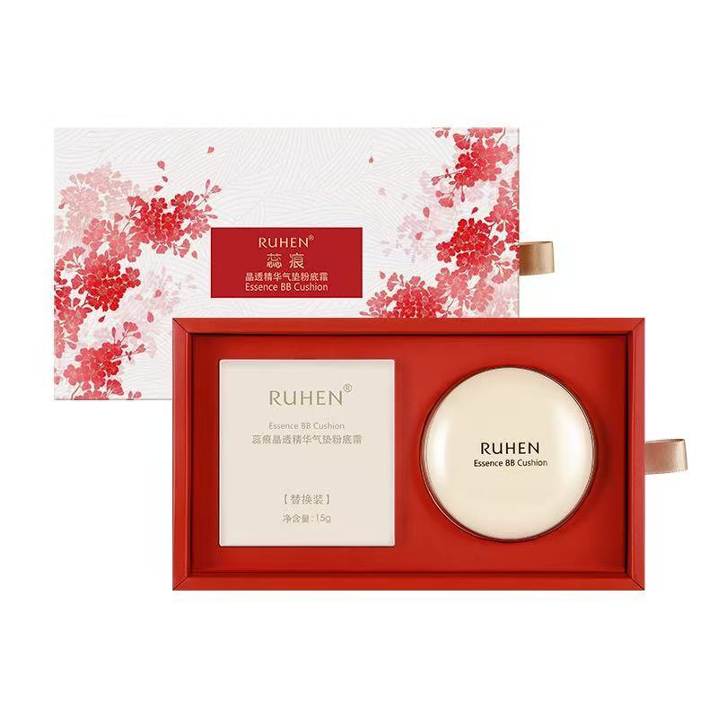 Kem nền Scar Crystal Clear Essence Cushion Xiongjin Cosmetics Chính hãng Air Cushion bb