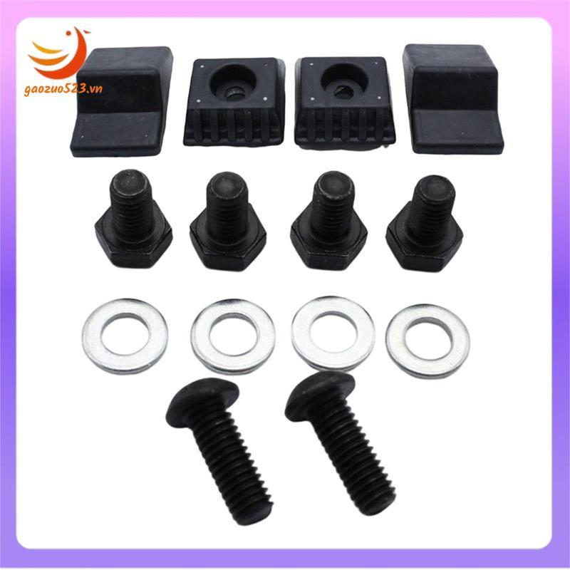 [gaozuo523.vn] Bộ đệm chặn thân cây Kim loại cao su 1247580044 Thay Thế W124 A124 4x Kẹp Mới Cốp Dừn