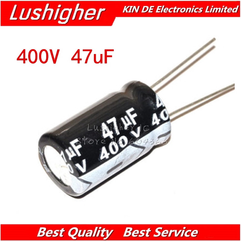 5 CÁI 400V47UF 16 * 22mm 47UF 400V 16x22 mm Nhôm Điện Phân Tụ DIP