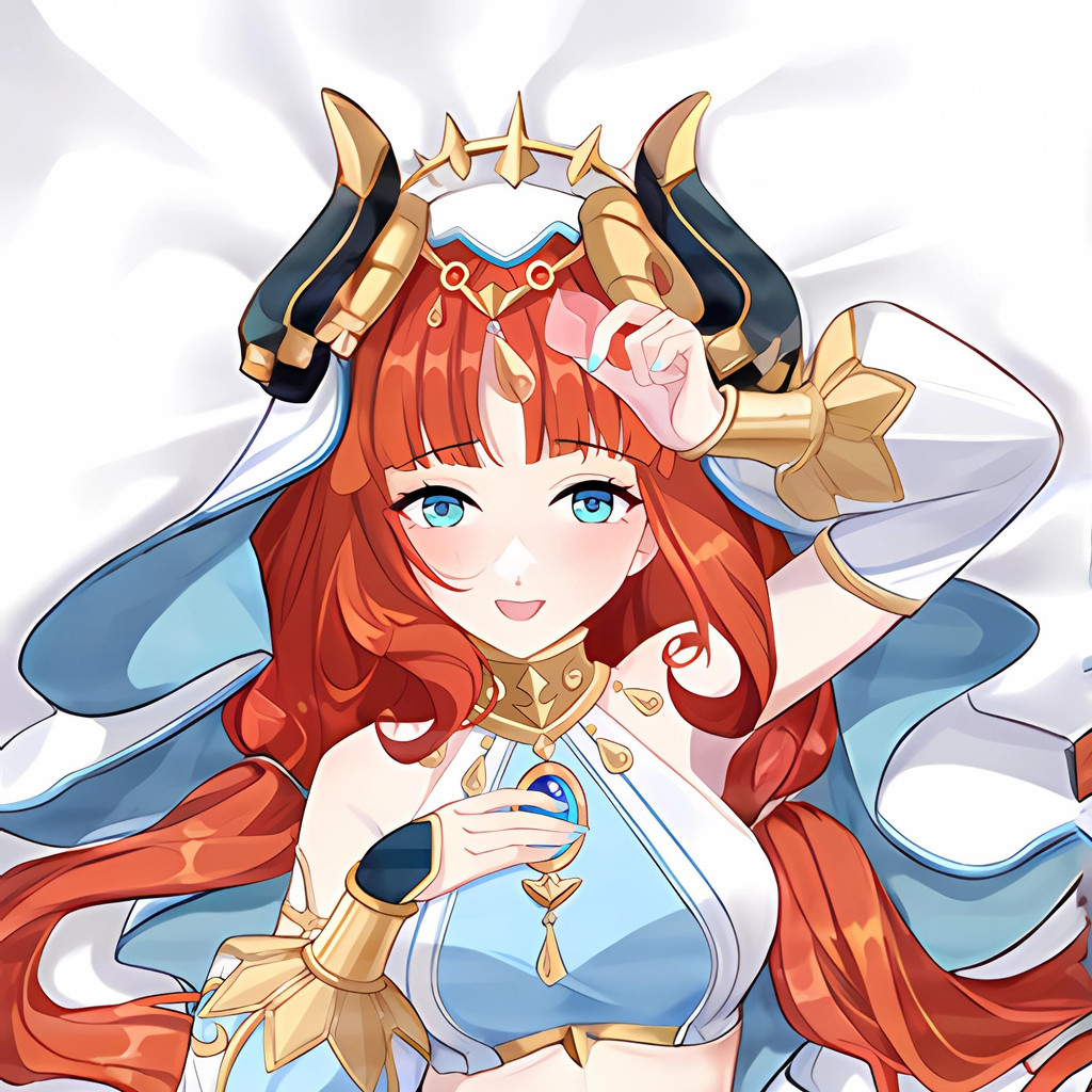 Vỏ gối Genshin Impact Nilou Dance of Lotuslight Dakimakura, In HD hai mặt, Có thể giặt được, Vỏ gối 
