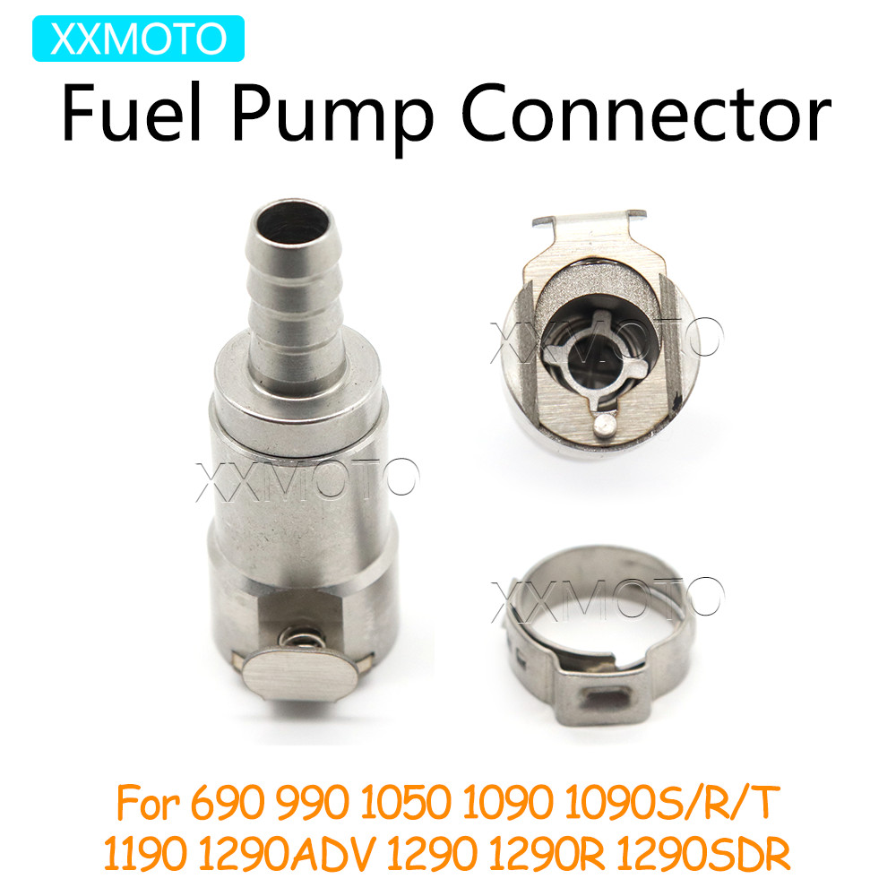Đầu nối bơm nhiên liệu xe máy Ngắt kết nối nhanh Khớp nối cho 690 990 1050 1090 1090S R T 1190 1290A
