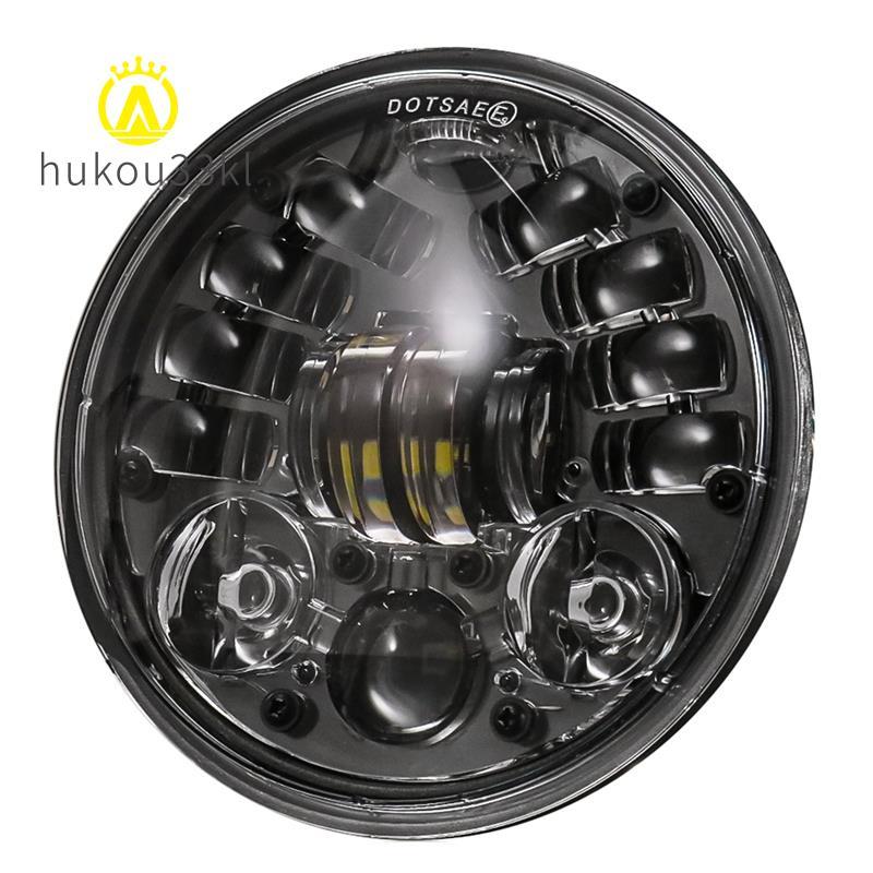 Đa Năng 5.75 Inch Đèn Pha LED 5 3 / 4 Inch LED DRL Hi / Lo 36W Chùm Xe Máy Bật Đèn Pha Chạy Ban Ngày