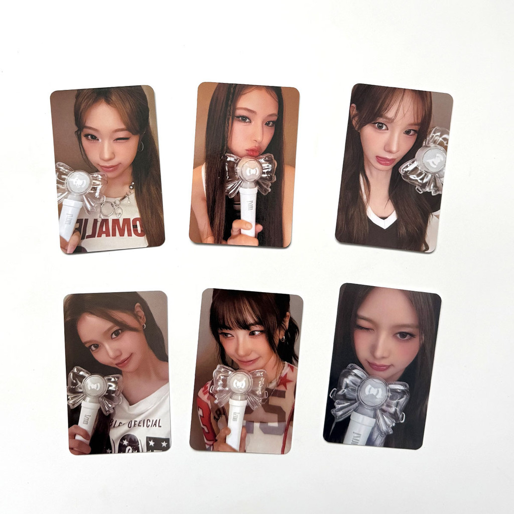 6 chiếc izna LIGHT STICK Không chỉ đẹp Photocards BEEP SIGN N / a Who Dat Girl TIMEBOMB Lomo Cards M