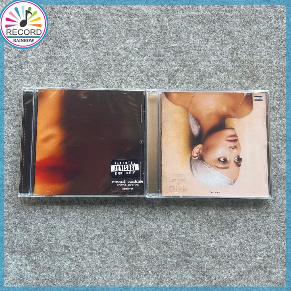 Ariana Grande Eternal Sunshine & Sweetener 2 Albums Set Original CD Brand New Album [Sealed] YNLX
