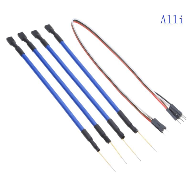 Alli 4 Bộ Đầu Dò Bút LED BDM Khung Pin Với Kết Nối Cáp Thay Thế Cho KTAG KESS Chip BDM Khung Pin