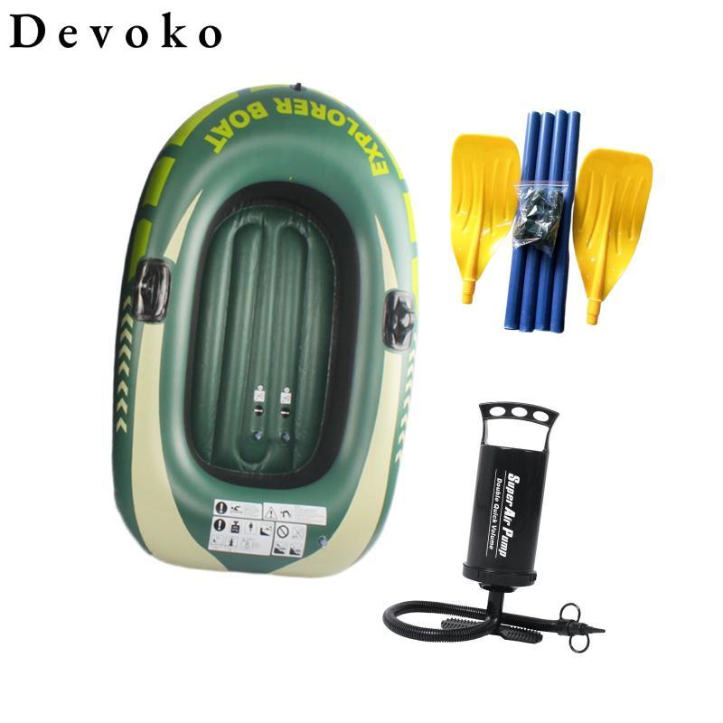 Bơm Hơi Dinghy Thuyền Câu Cá Kayak Bè PVC Bơm Hơi Kayak Nước Bè