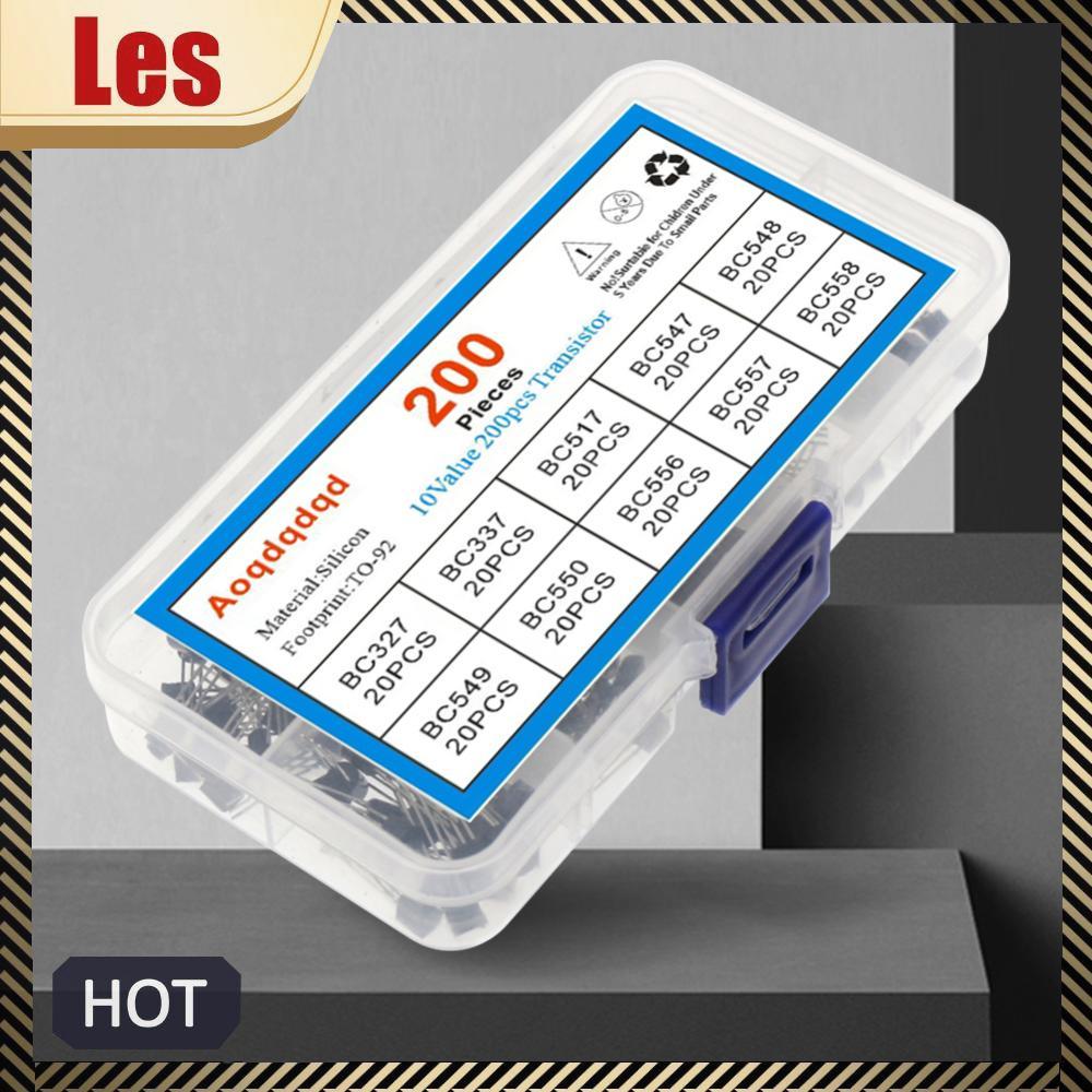 200 Chiếc Transistor Bộ 10 Giá Trị TO-92 Transistor Các Loại Bộ BC547 BC548 BC549
