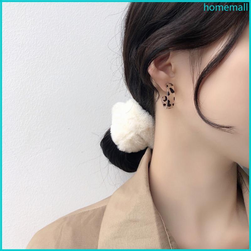 HO Thời Trang Bông Tai Bông Tai Hình Chữ C Bông Tai Nhựa Bông Tai Nữ Bohemian