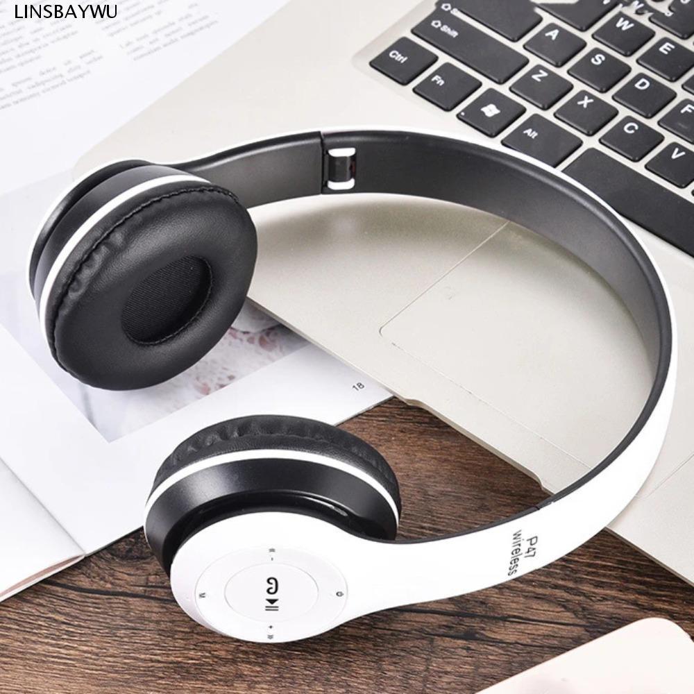 Tai nghe Bluetooth LINSBAYWU P47, Tai nghe P47 gắn trên đầu cổ điển, Âm thanh HiFi cá tính có thể cắ