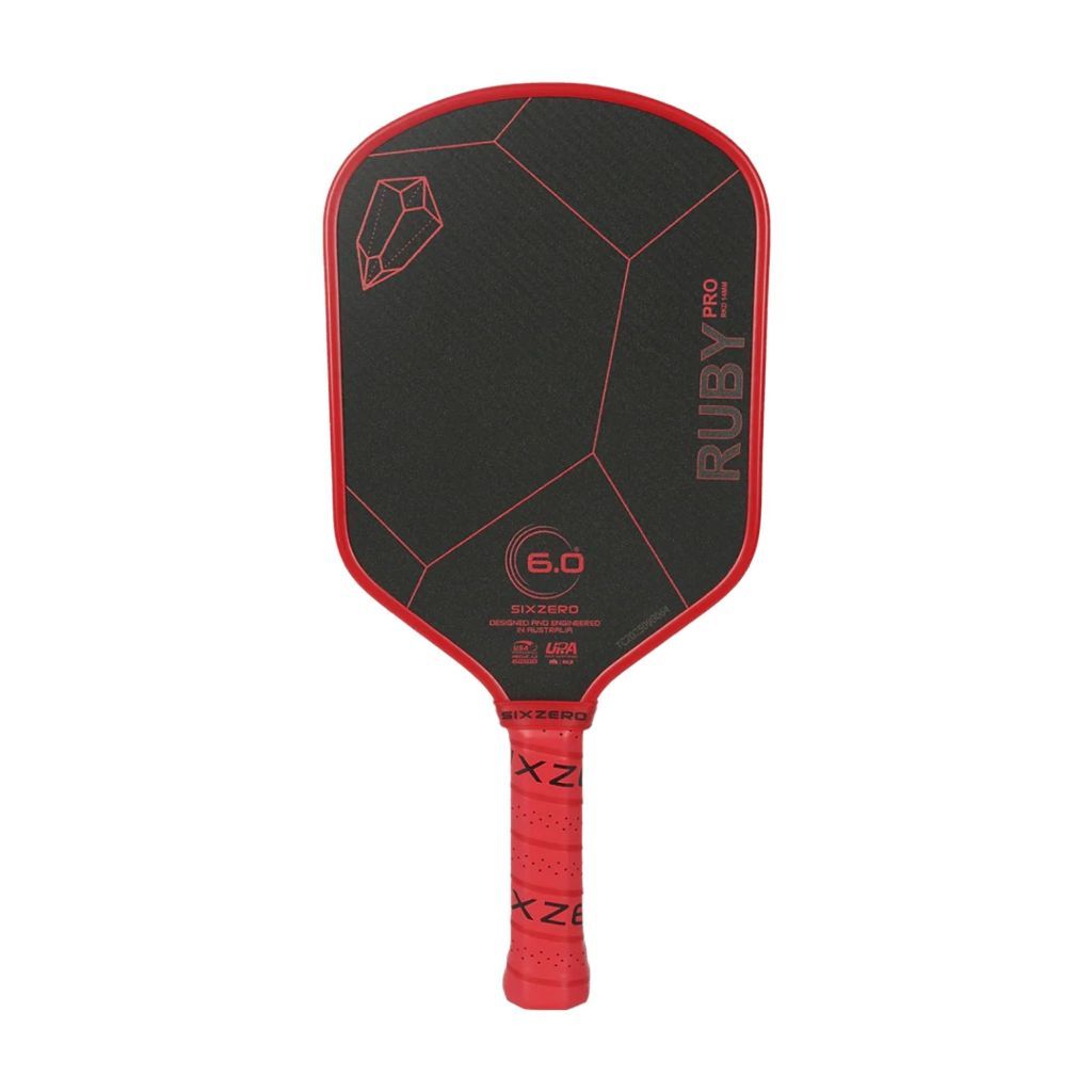 Vợt Pickleball Six Zero Ruby Pro 14mm Chính Hãng
