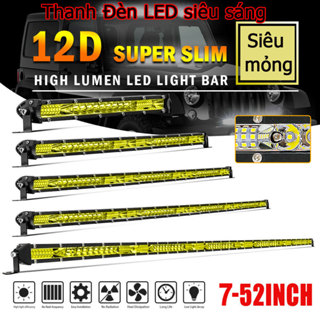 156W Thanh Đèn LED siêu sáng cho ô tô trợ sáng 12V 24V 3000K chất lượng cao cho xe tải