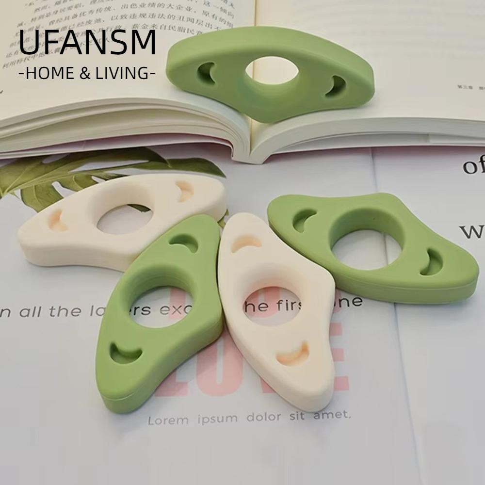 ULASM Thumb Book Page Holder, Silicone Book Page Hỗ trợ Ring Book Finger Page Holder, Quà tặng Di độ