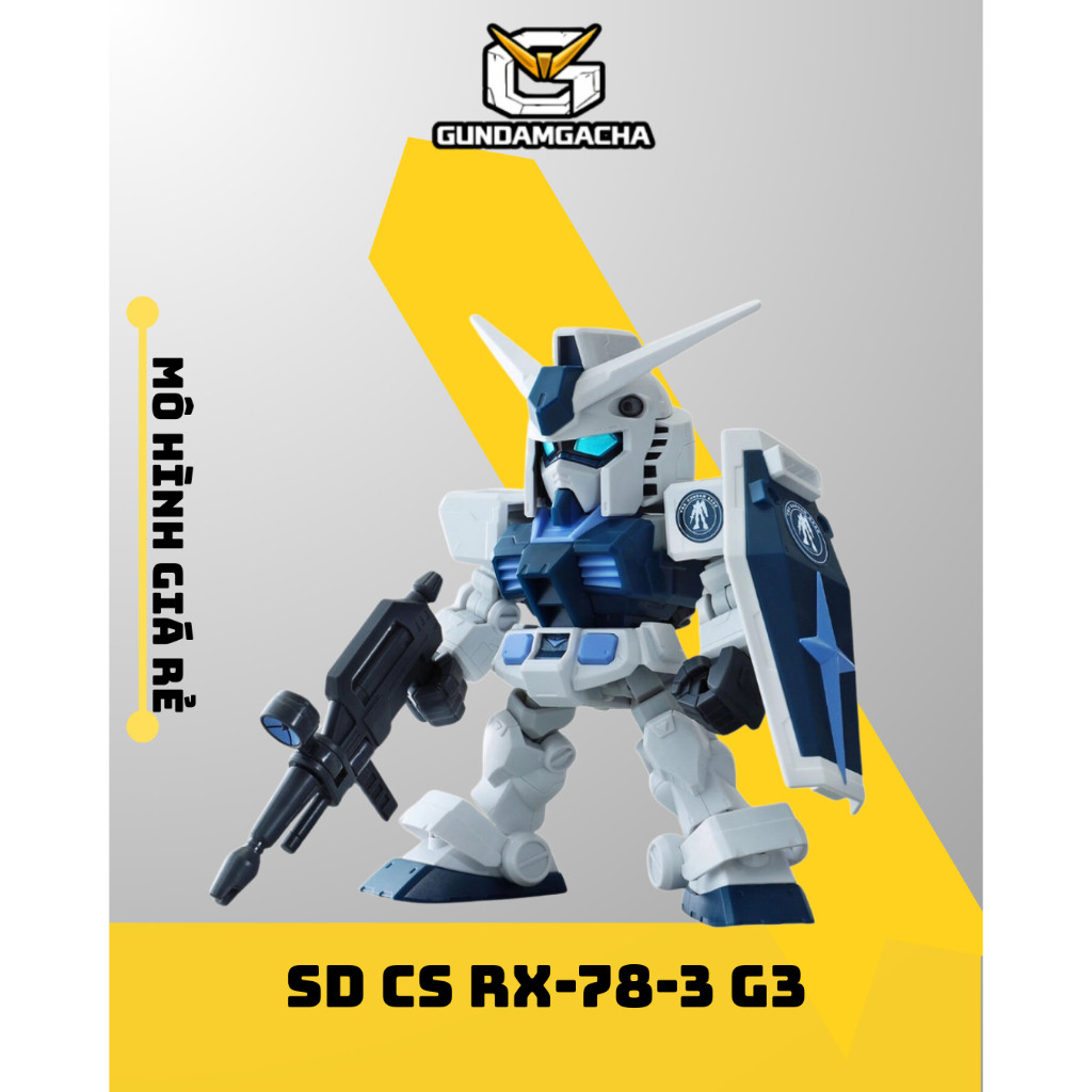 Mô Hình Lắp Ráp SD CS RX-78-3 G3 The Gundam – Mô Hình Giá Rẻ | Hengbin BL 005Promax