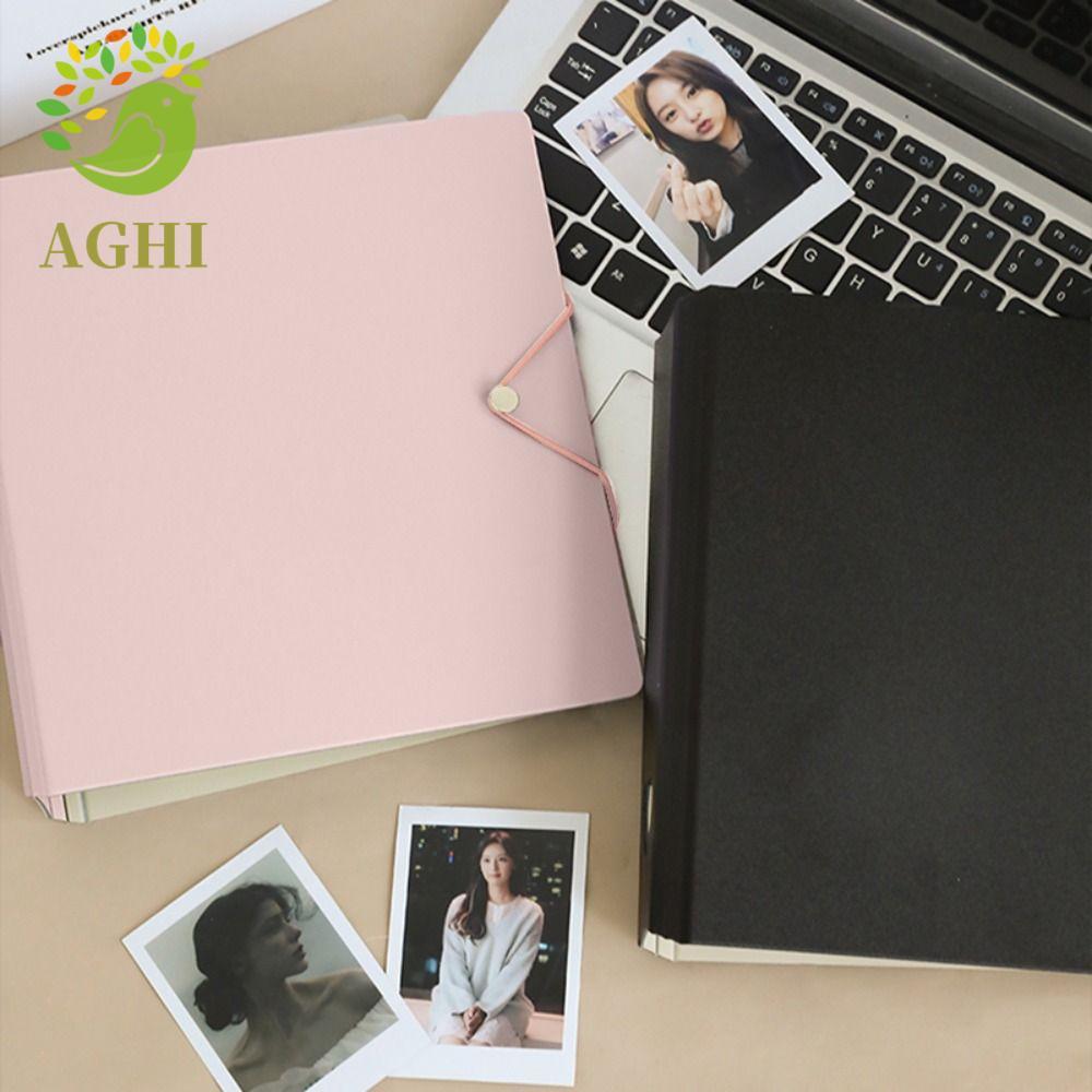 BLAZELINK Photocard Collecting, A5 Four-box Grid Idol Photo Album, Photocards Holder Binder Kawaii C
