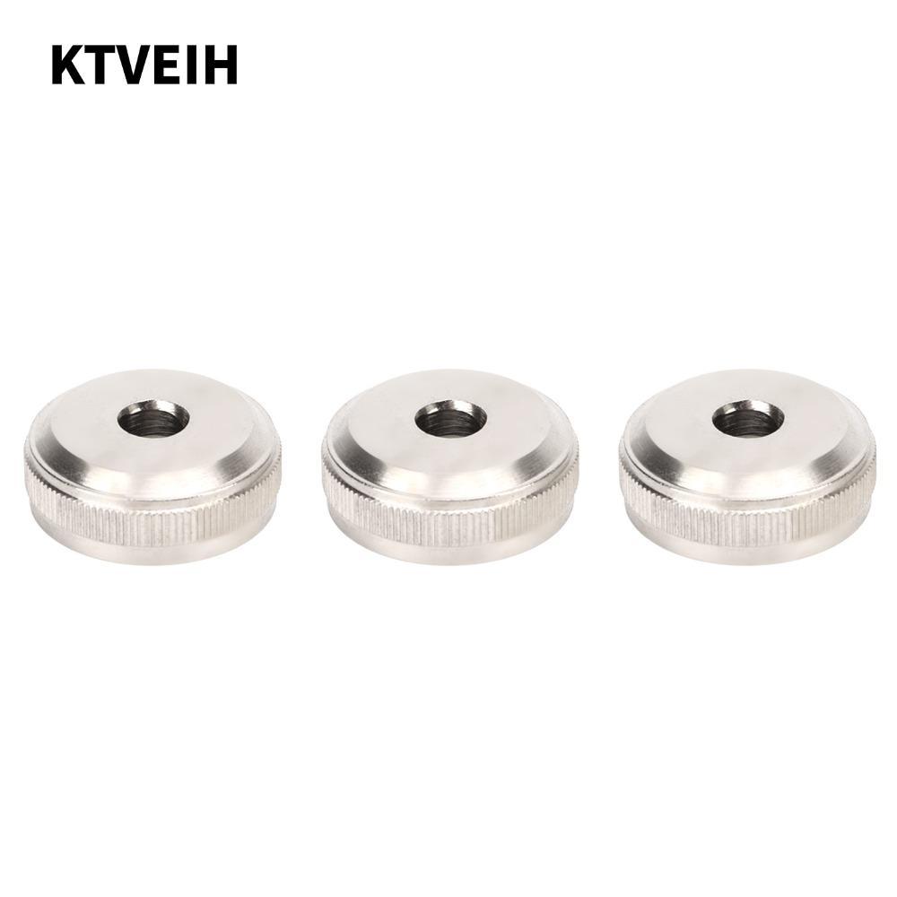 KTVEIH ​3 Nắp van Trumpet, Bạc kim loại​ Nắp van Nắp van đáy Trumpet, Phụ kiện nhạc cụ ​Bộ phận Trum