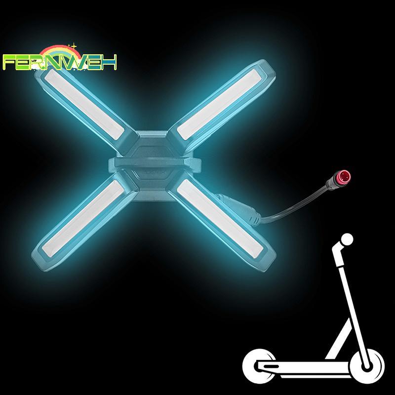 [Fernweh] Đèn pha hình chữ X 4W siêu sáng cho xe tay ga điện Segway Ninebot ZT3/ZT3 Pro - Phụ tùng m