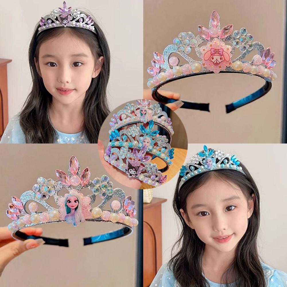Vương miện trẻ em Anime Girls Baby Princess Elsa - Phụ kiện hoàn hảo cho cosplay hay chơidress up.