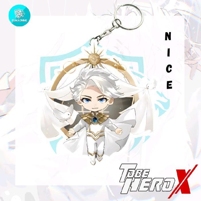 Keychain Acrylic Anime To Be Hero X - Nice, GhostBlade, Linling, Johnnies, Loli, Ahu Ganci Anime Akr