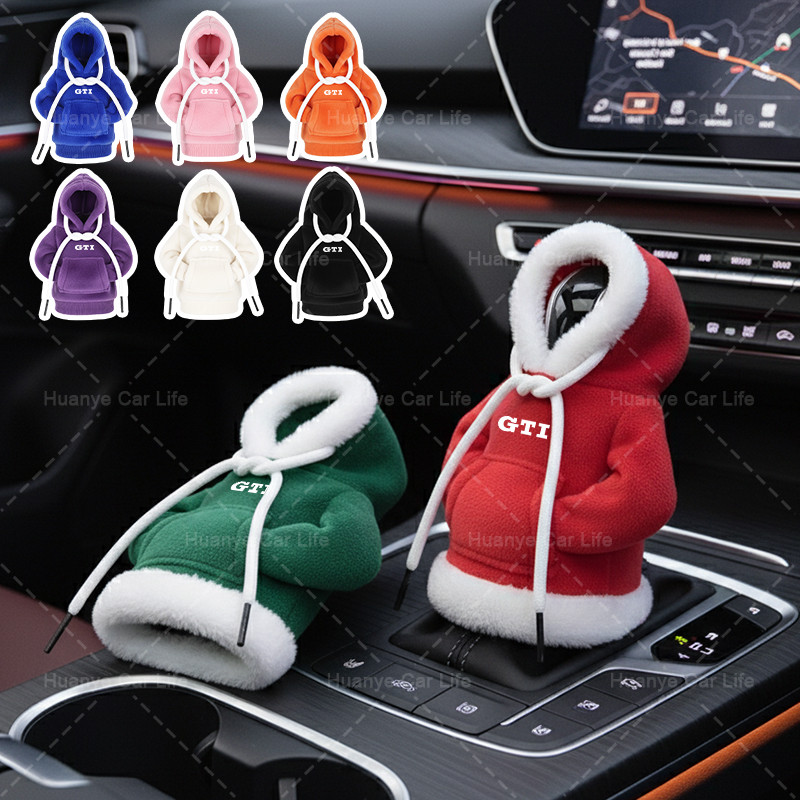 1 Chiếc Xe Bánh Răng Dịch Chuyển Đòn Bẩy Bao Mềm Áo Khoác Tay Cầm Xe Ô Tô Cho POLO Golf 5 6 Thế Hệ 7