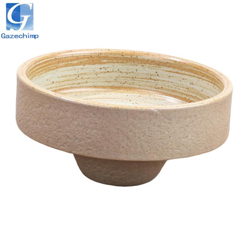 Gazechimp Gốm Ikebana Bát Trang Trí Trung Tâm Trà Bình Cho Bàn Trà