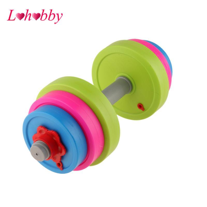Lohobby Kids Dumbbell Fitness Set Playset Kids Fun and Fitness Dumbbell để sử dụng tại nhà