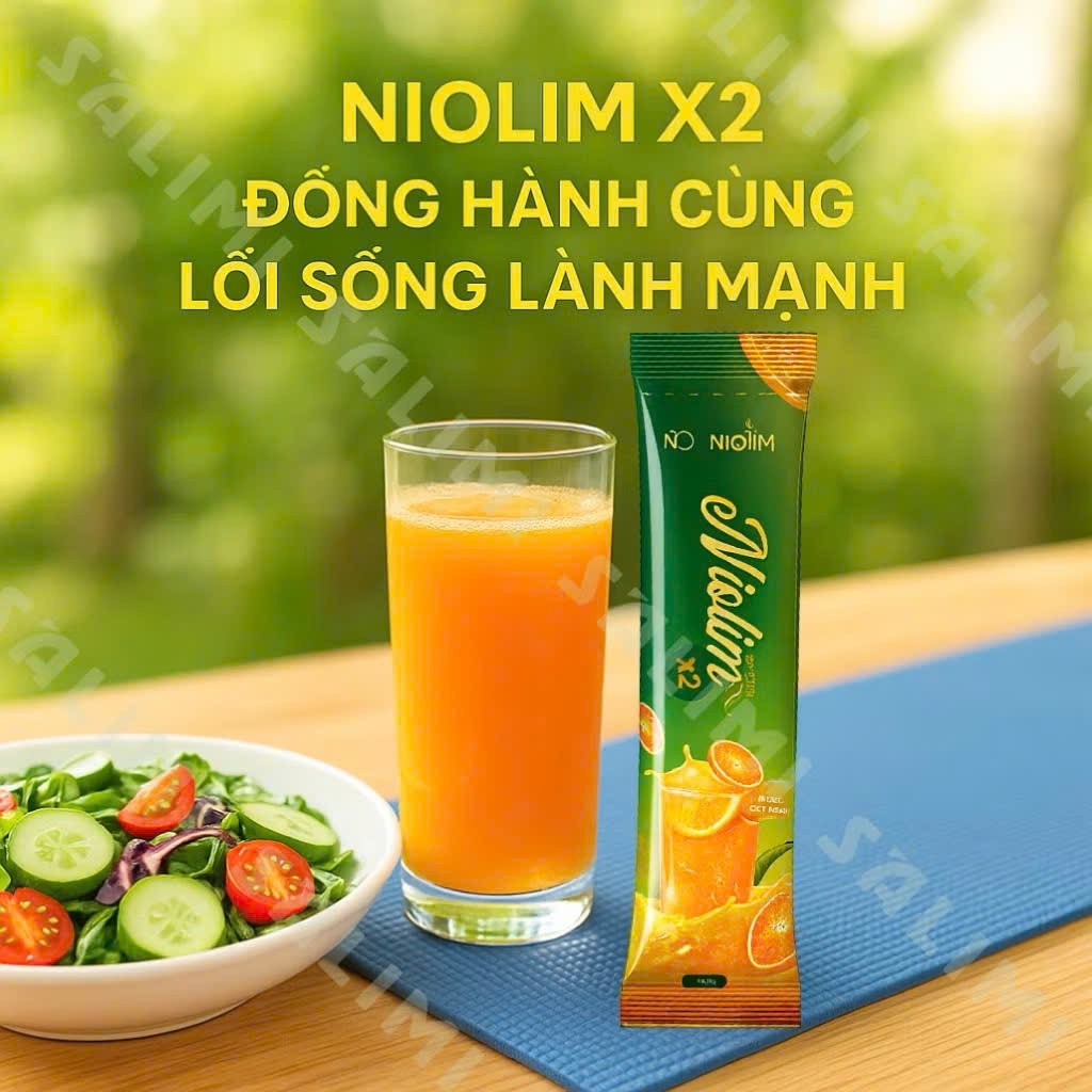 Siro  Nio Slim Plus+ Chính Hãng Hộp 15 gói NioSlim Plus+ mẫu mới