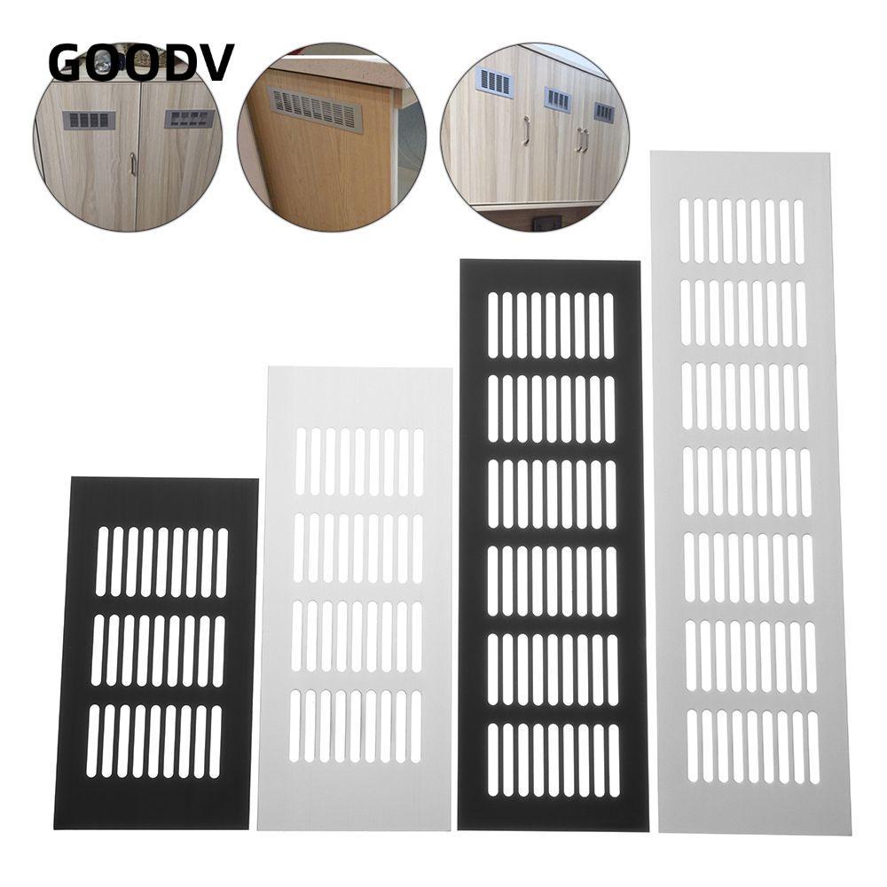 GOODV Vents Cover Home Tủ Quần Áo Bền Giày Louver Hợp Kim Nhôm Thông Gió Lưới Tản Nhiệt