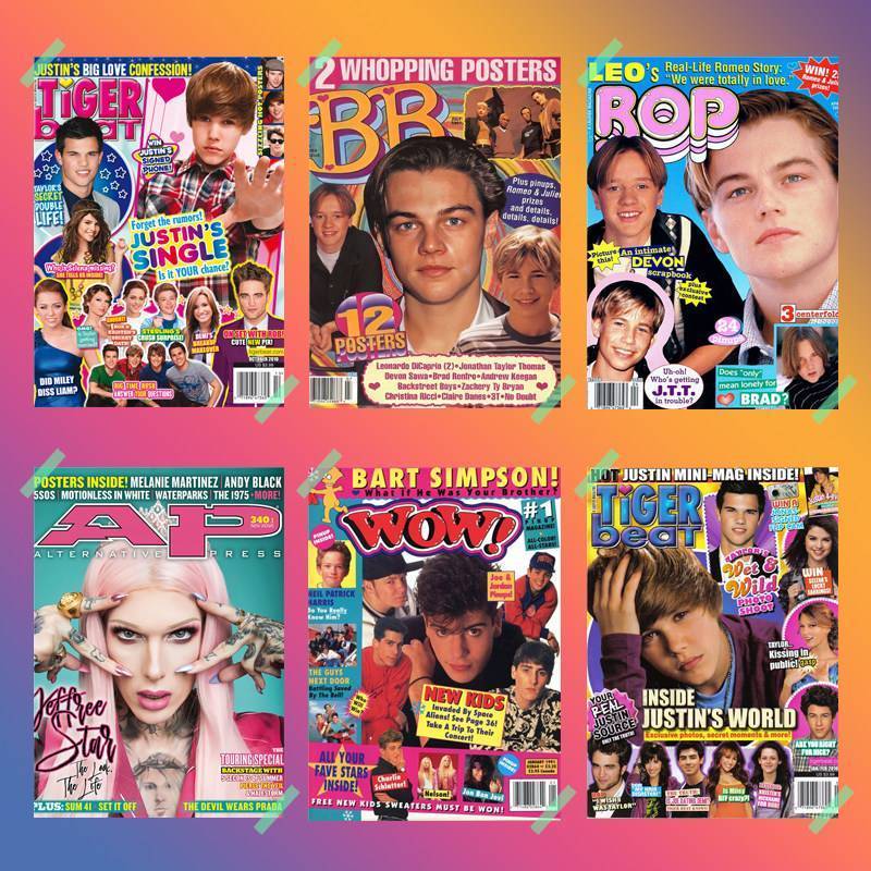 Hollywood Người Nổi Tiếng Poster Leonardo DiCaprio Justin Bieber Michael Jackson Không Khung Canvas 