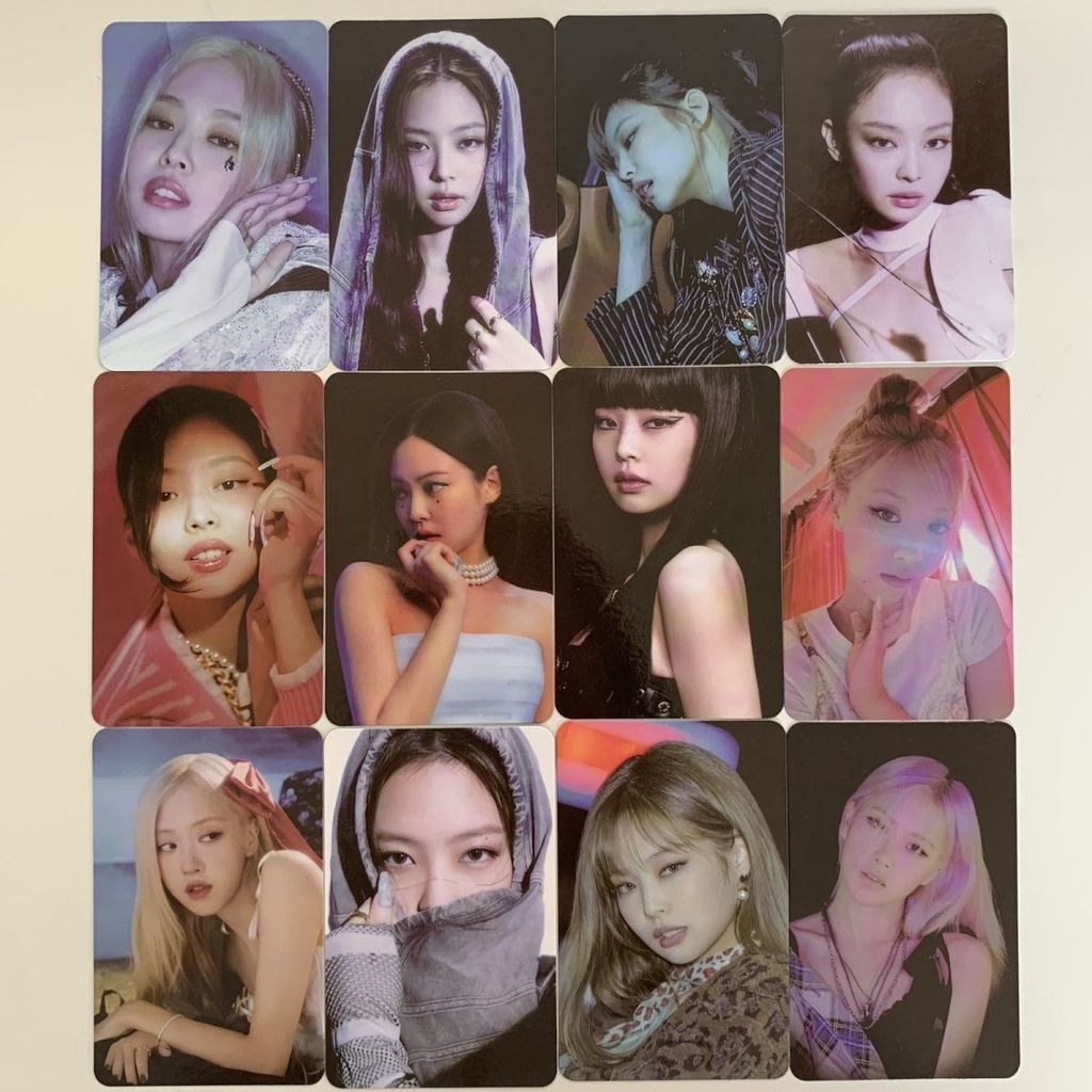 Thẻ chính hãng BLACKPINK Kim Jennie Park Choi Young Rose thẻ nhỏ thẻ flash Jakarta Indonesia