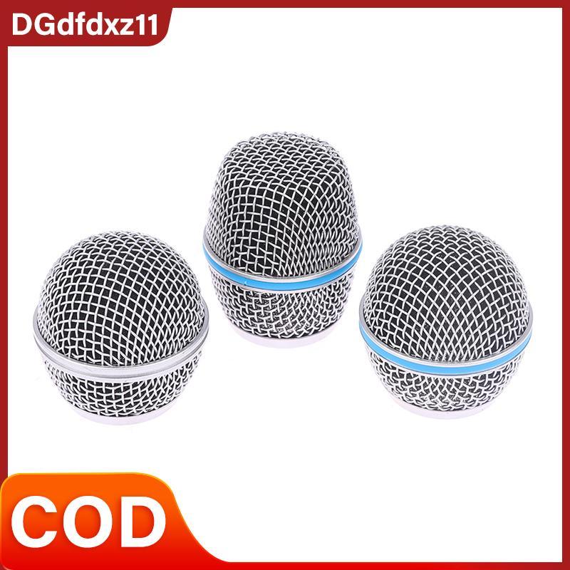 [DZ1] Đầu thay thế micrô Lưới thép Micro cầm tay Đầu lưới nướng phù hợp với Shure Beta 57A 58A 87A 8