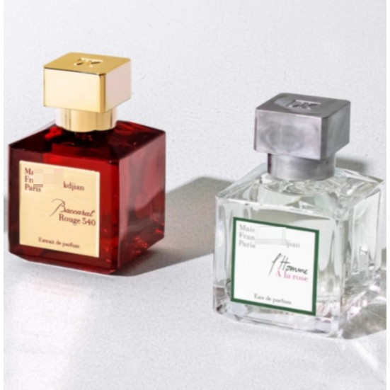 Nước hoa MFK Baccarat 540 / 724 gỗ mun lụa satin tâm trạng hương hoa hồng70ml