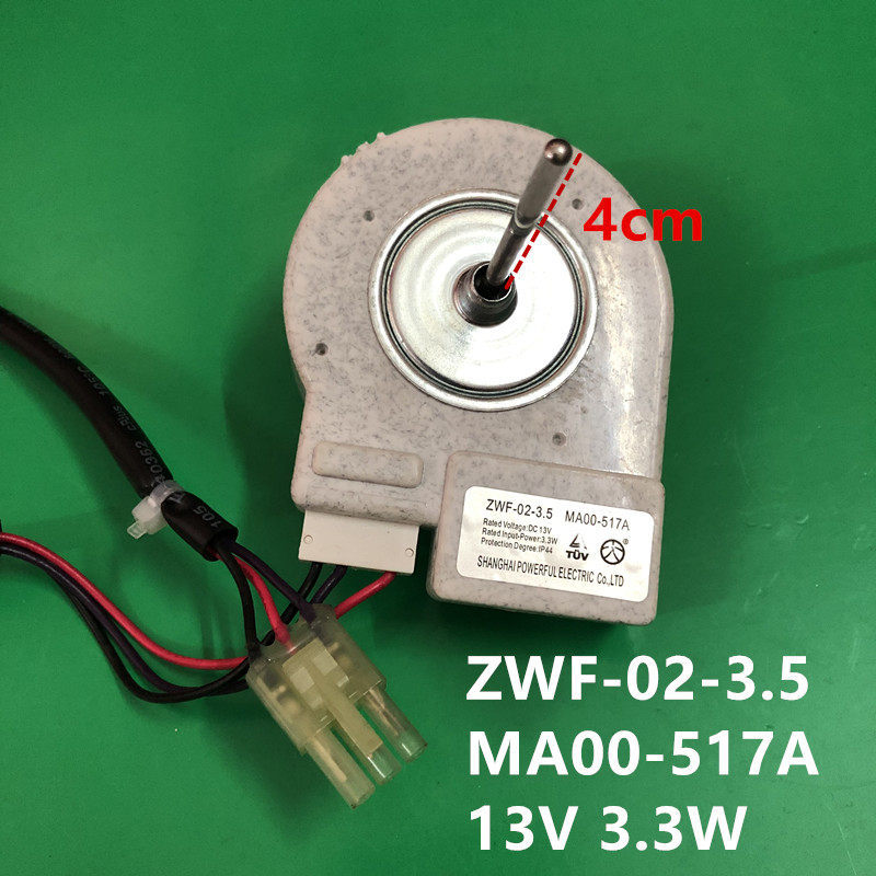 Thích Hợp Cho Tủ Lạnh Midea Quạt Làm Mát Động Cơ ZWF-02-3.5 MA00-517A Tủ Lạnh DC Phong Cách