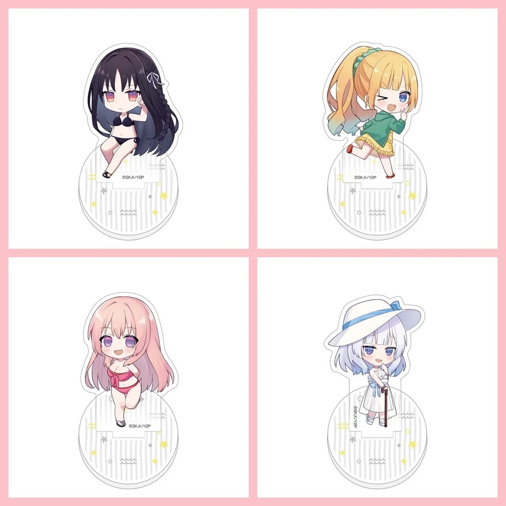 Standee Anime Classroom of the Elite Lớp Học Đề Cao Thực Lực mô hình mica Chibi trang trí bàn học Ho