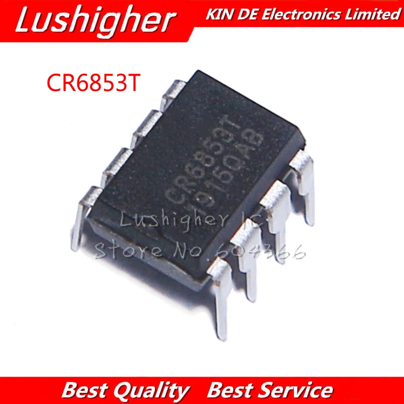 10 CR6853T DIP8 CR6853 DIP 6853T DIP-8