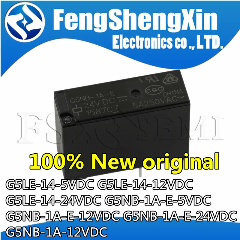 Rơle 10 G5LE-14-5VDC G5LE-14-12VDC G5LE-14-24VDC G5NB-1A-1A-5VDC G5NB-1A-E-12VDC G5NB-1A-E-24VDC G5N