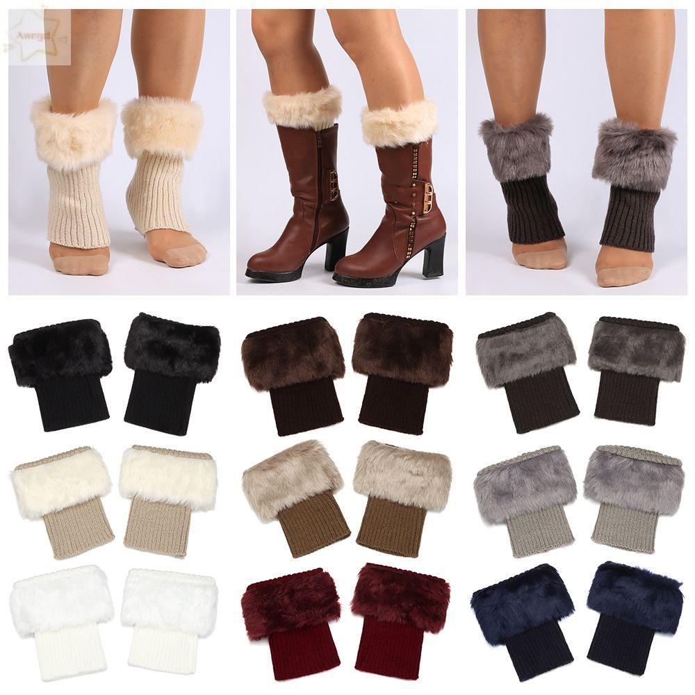 Tất Boot AWNGD Thời Trang Bé Gái Mùa Đông Boot Warmers