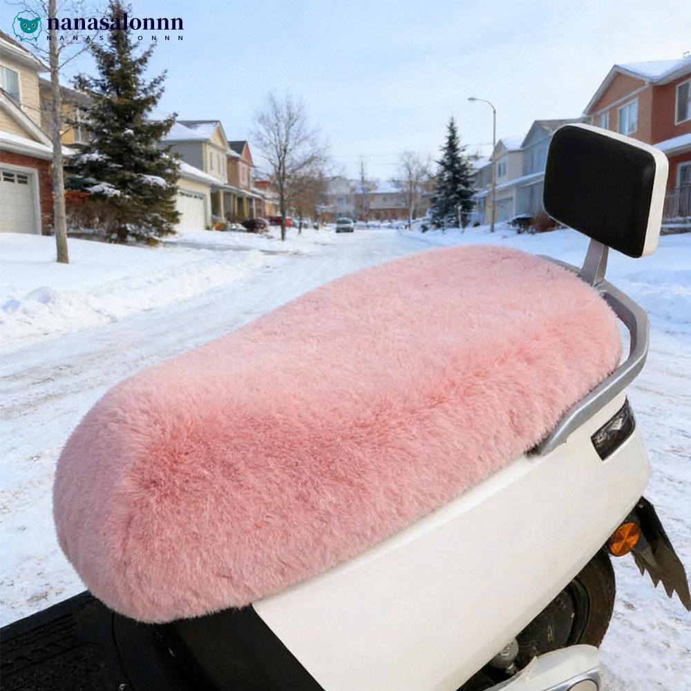NANASALONNN Yên Xe Đạp Điện Sang Trọng Mềm Mại Xe Đạp Phía Sau Có Đệm Đi Xe Đạp Yên Xe Đạp Thoải Mái